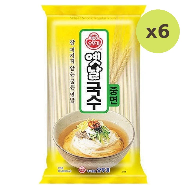 Ottogi Otoki Korean Wheat Noodle Regular Round 900g - image 2