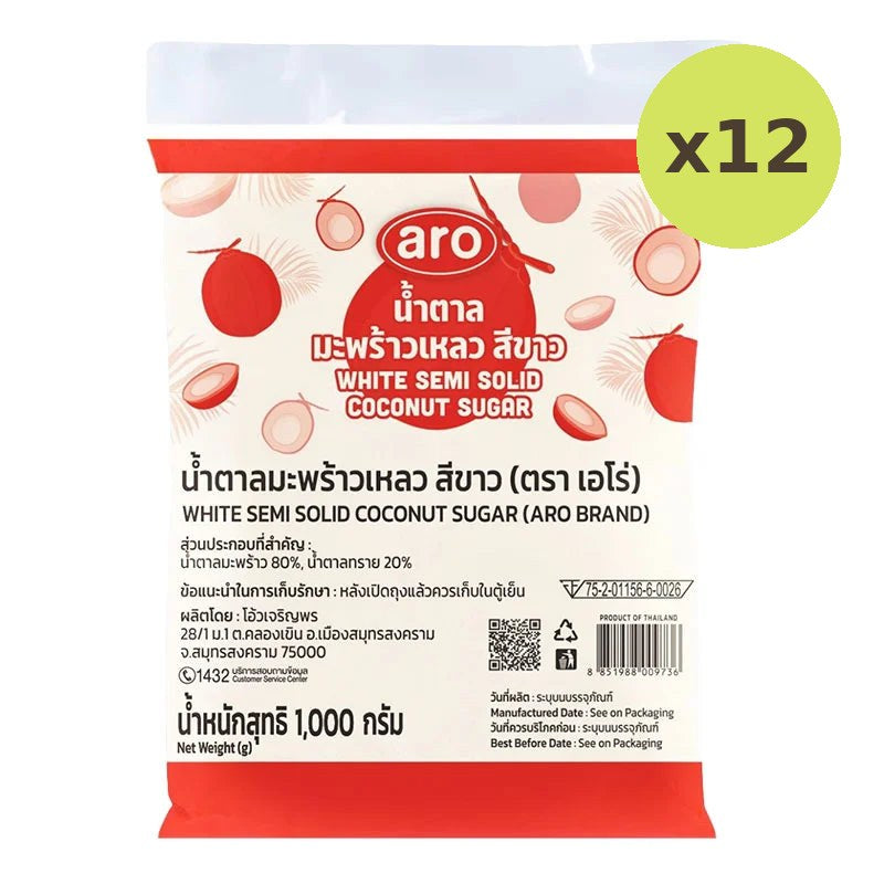 ARO White Semi Solid Coconut Sugar 1kg - image 3