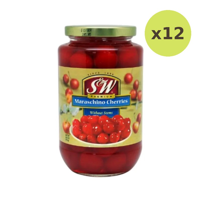 S&W Red Maraschino Cherries 751g - image 5