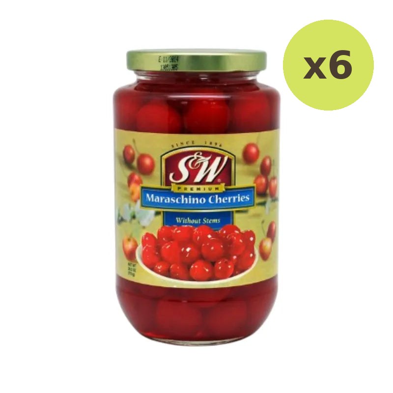 S&W Red Maraschino Cherries 751g - image 4
