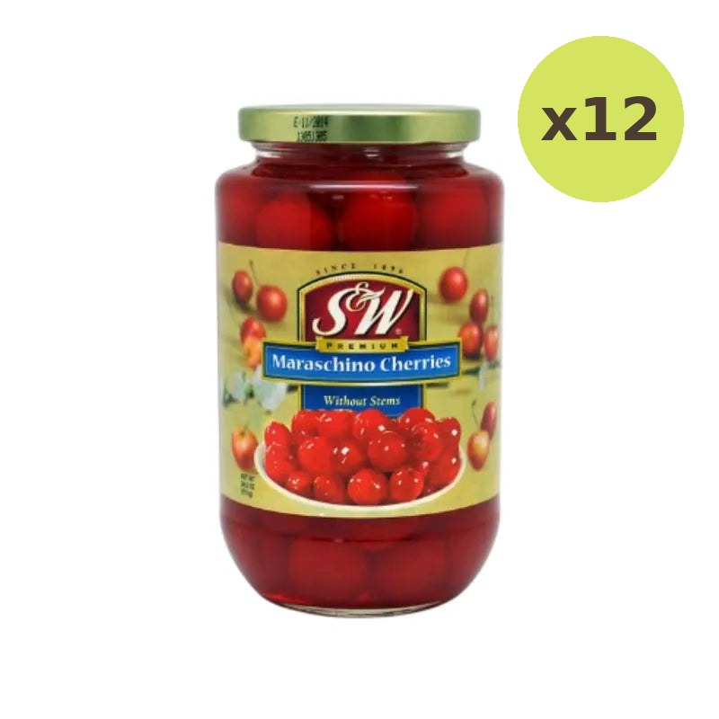 S&W Red Maraschino Cherries W - image 5