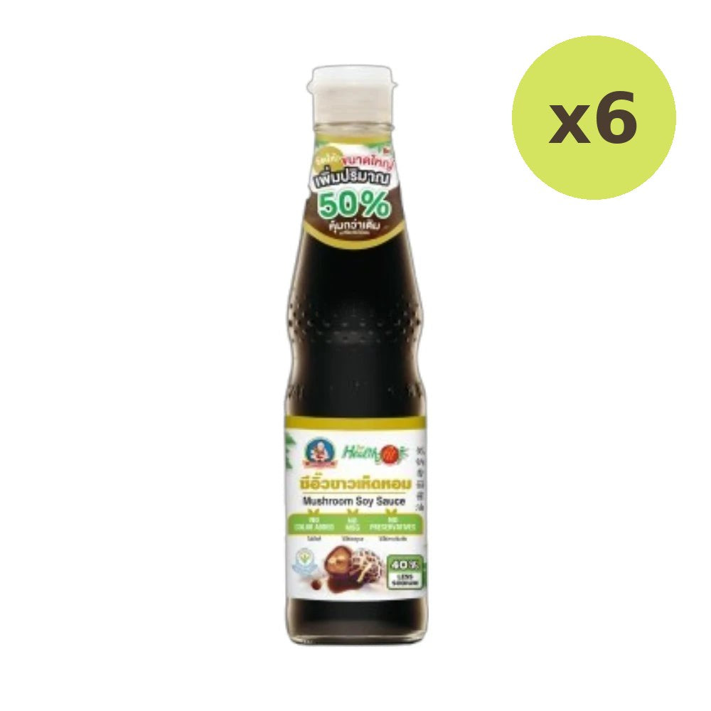 Deksomboon Mushroom Soy Sauce Less Sodium Fit 300ml - image 2