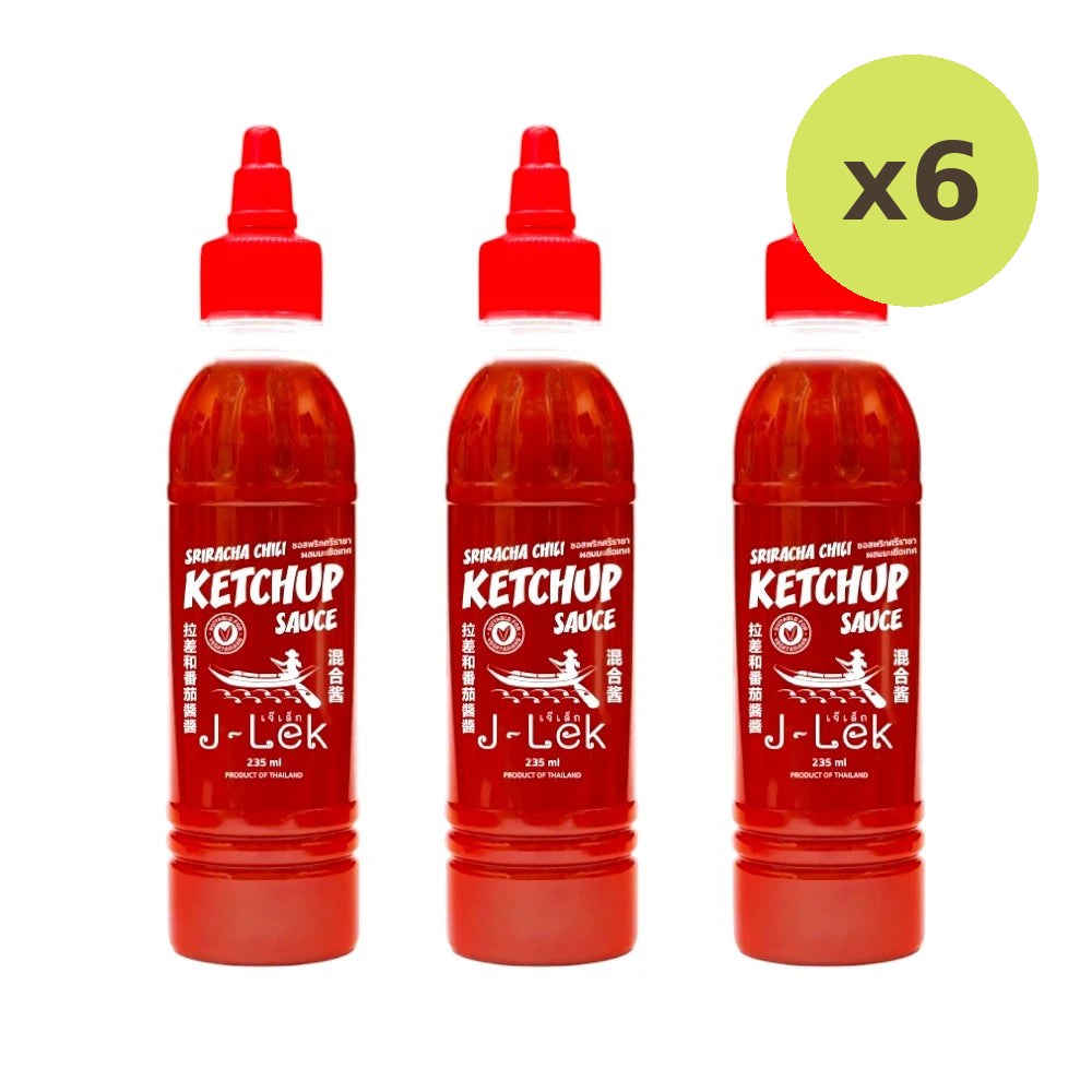 J-lek Sriracha Chili Sauce Mixed With Tomatoes Bottles 235g - image 5