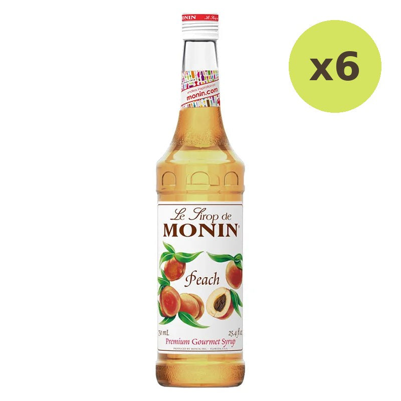 Monin Peach Syrup 700ml - image 3