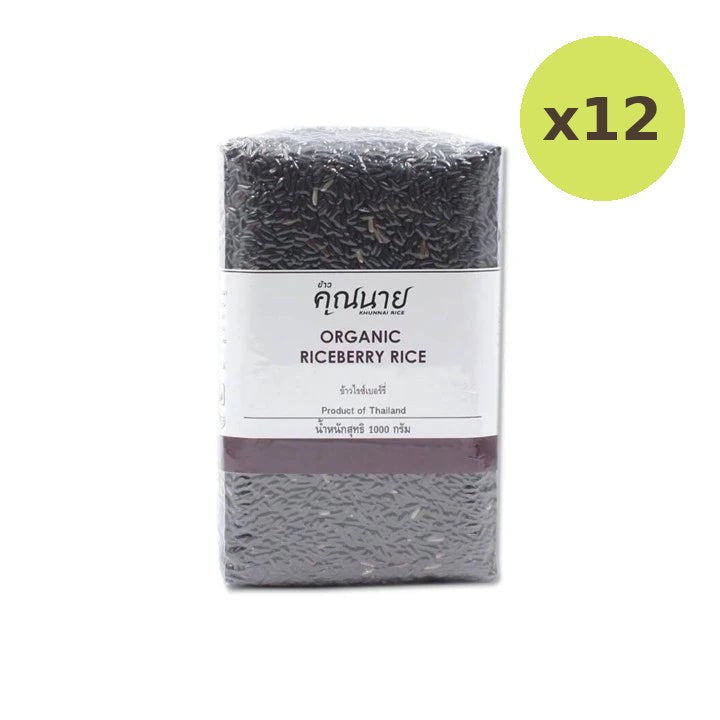 Khunnai Rice Organic Riceberry 1kg - image 3