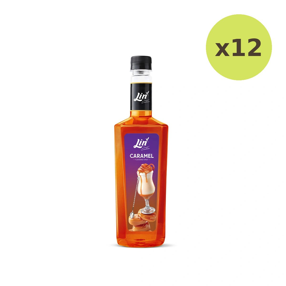 Lin Syrup Caramel Scent 750ml - image 3