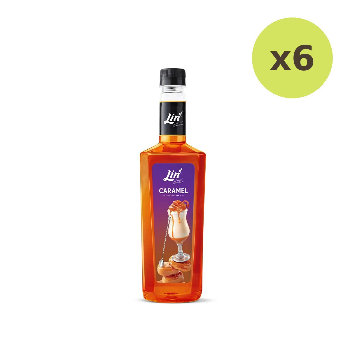 Lin Syrup Caramel Scent 750ml - image 2