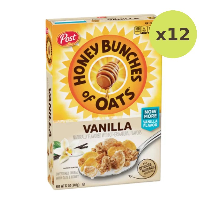Post Honey Bunches Of Oats Vanilla 340g - image 5