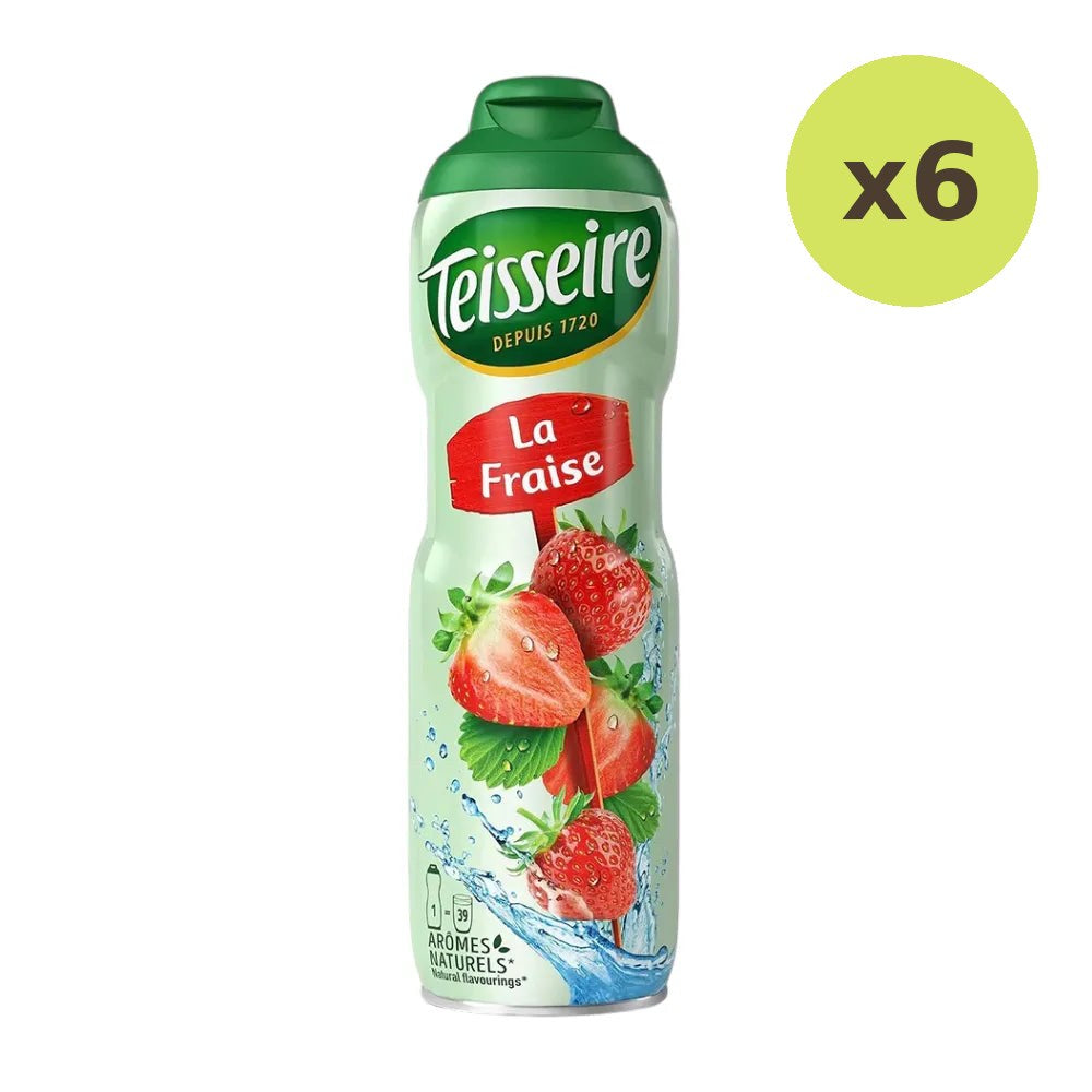 Teisseire Strawberry Flavored Syrup 600ml - image 4