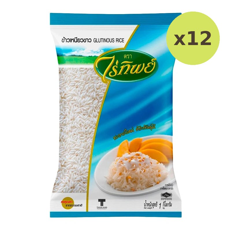 Raitip White Glutinous Rice 1kg - image 4