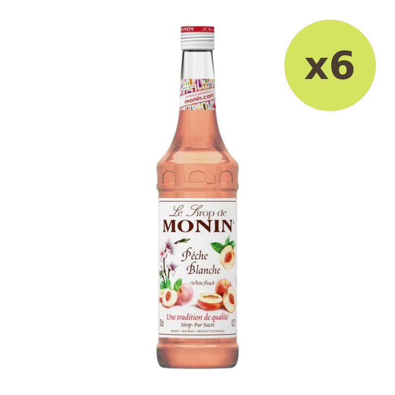 Monin White Peach Syrup 700ml - image 5