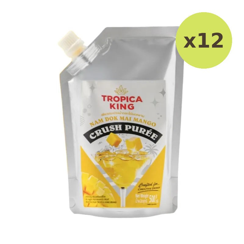 Tropica King Fruit Puree Nam Dok Mai Mango Flavor 500g x1 - image 5