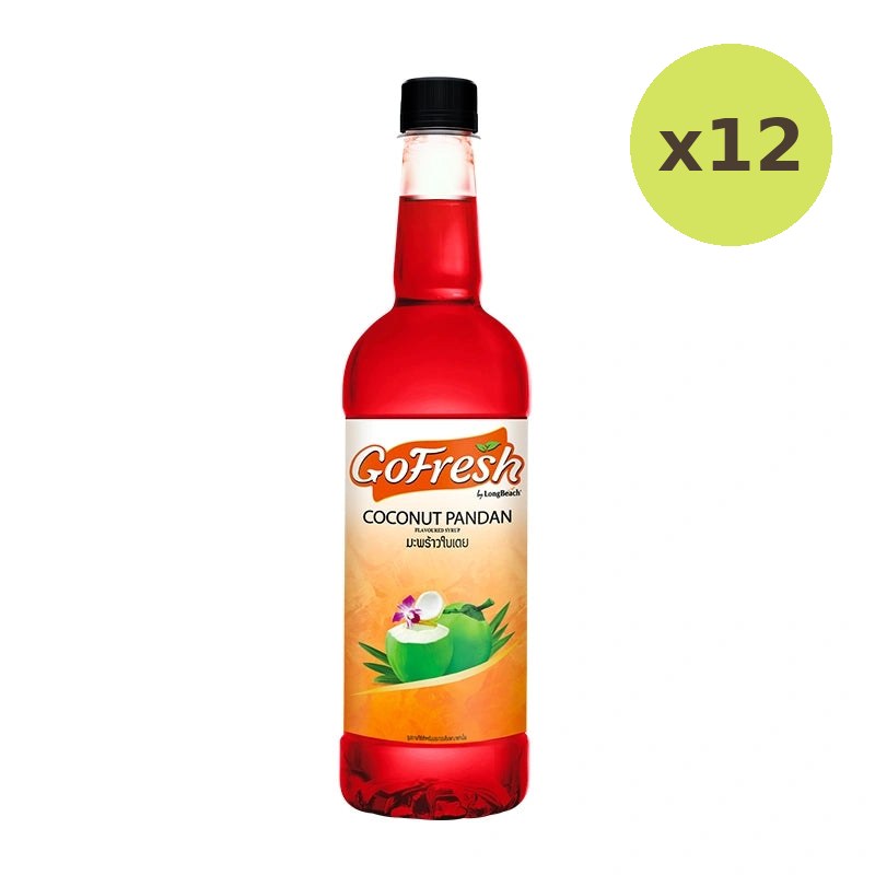 LongBeach GoFresh Coconut Pandan Syrup 740ml - image 3