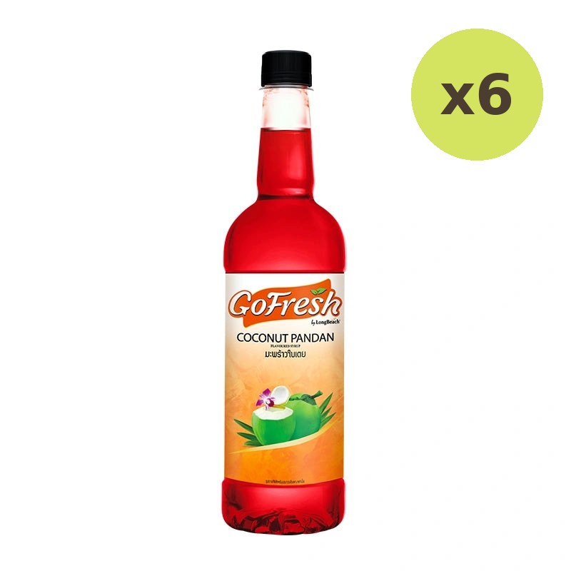 LongBeach GoFresh Coconut Pandan Syrup 740ml - image 2