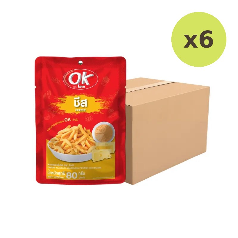 OK Shake Powder Cheese Flavor 80g - image 3