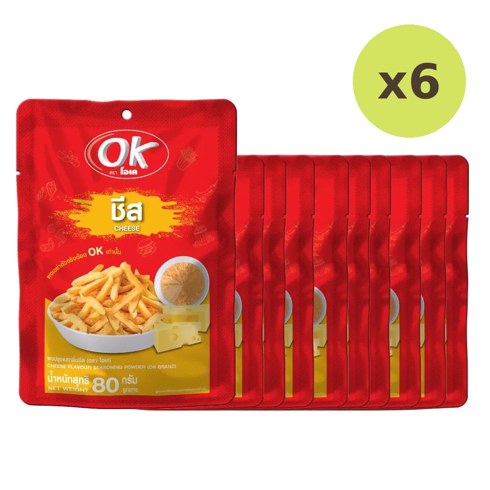 OK Shake Powder Cheese Flavor 80g - image 3