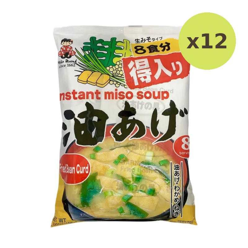 Shinsyuichi Instant Miso Soup Aburaage 156g - image 5