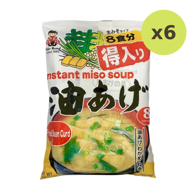 Shinsyuichi Instant Miso Soup Aburaage 156g - image 4