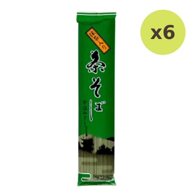 Kanesu Chasoba Uji Midori Green Tea Soba Made With Japanese - image 5