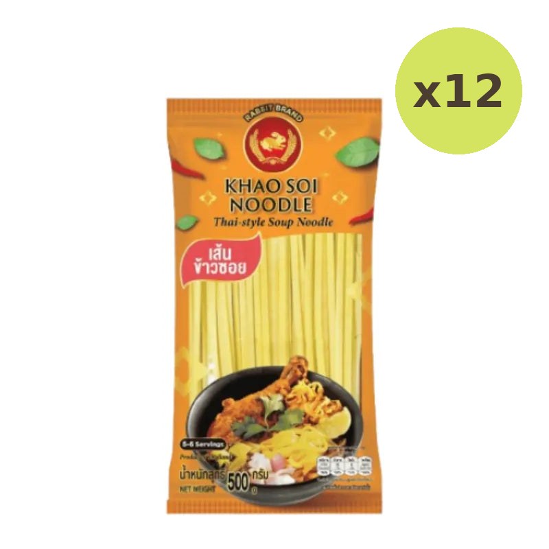 Rabbit Brand Khao SOI Noodles 500g - image 5