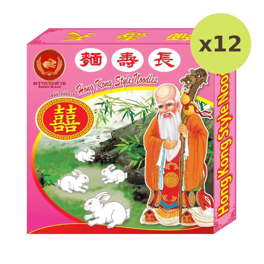 Rabbit Brand Hong Kong Style Noodles 500g - image 7