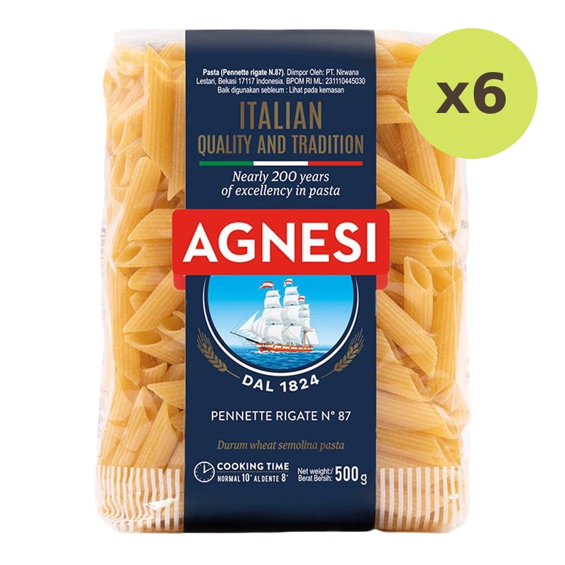 Agnesi Pennette Rigate No.87 500g - image 3