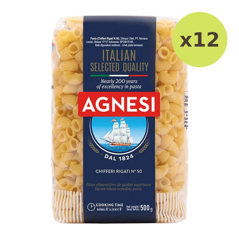 Agnesi Chifferi Rigati No.50 500g - image 3