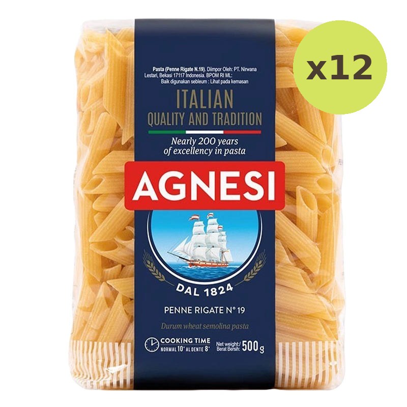 Agnesi Penne Rigate No.19 500g - image 4