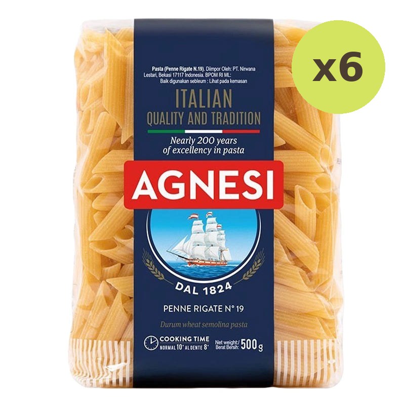 Agnesi Penne Rigate No.19 500g - image 3