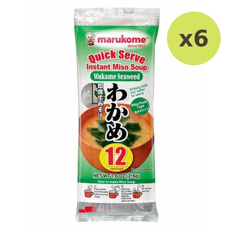 Marukome Quickserve Miso Soup 216g - image 2