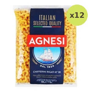 Agnesi Chifferini Rigati No.38 500g - image 4