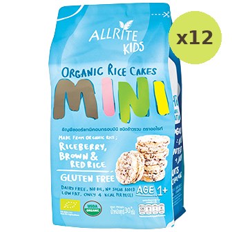 Allrite Kids Organic Rice Cakes Mini - image 3