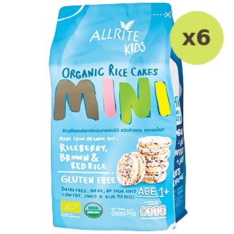 Allrite Kids Organic Rice Cakes Mini - image 2