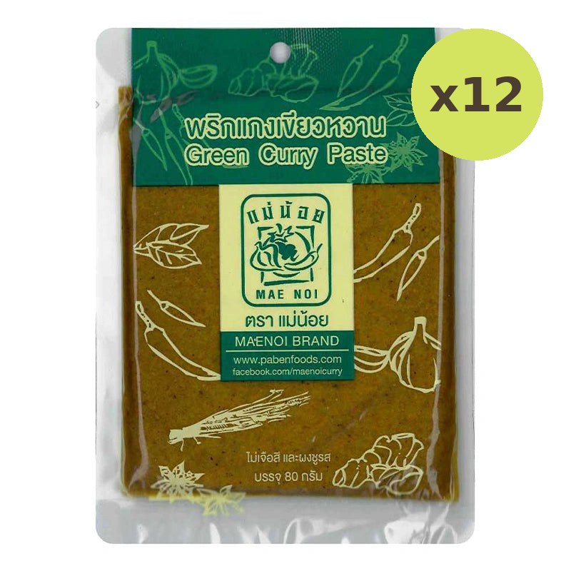 MAE NOI Green Curry Paste 80g - image 4