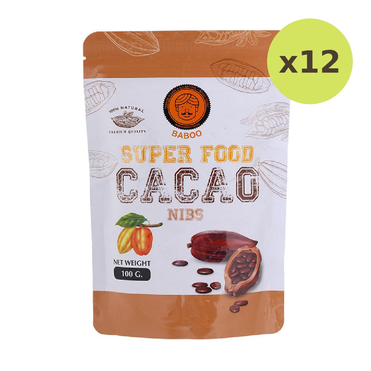 Baboo Raw Cacao Nibs - image 3