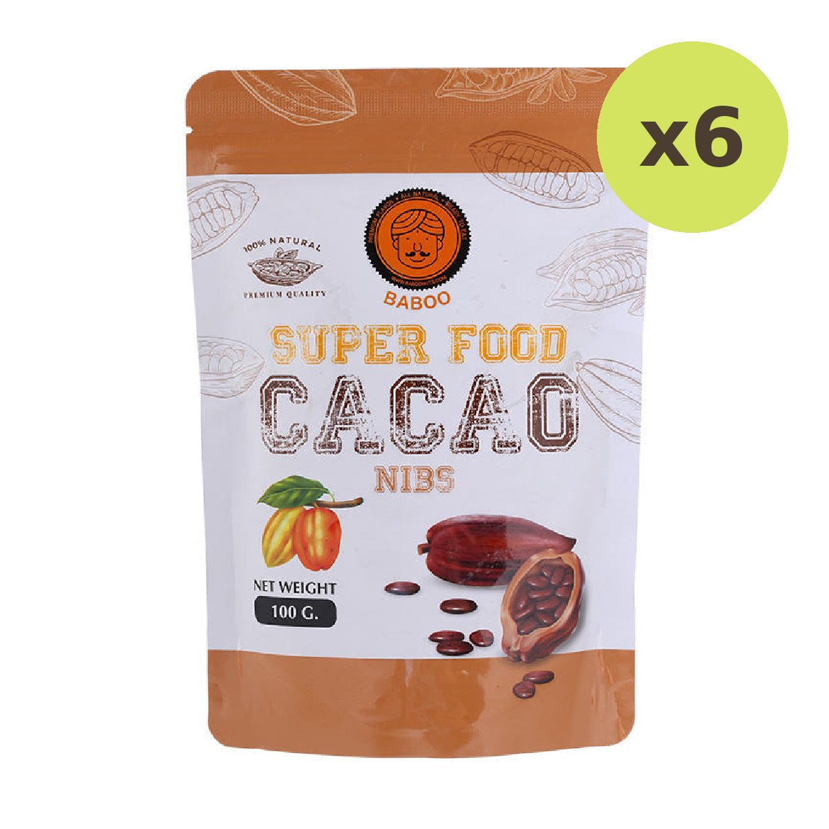 Baboo Raw Cacao Nibs - image 2