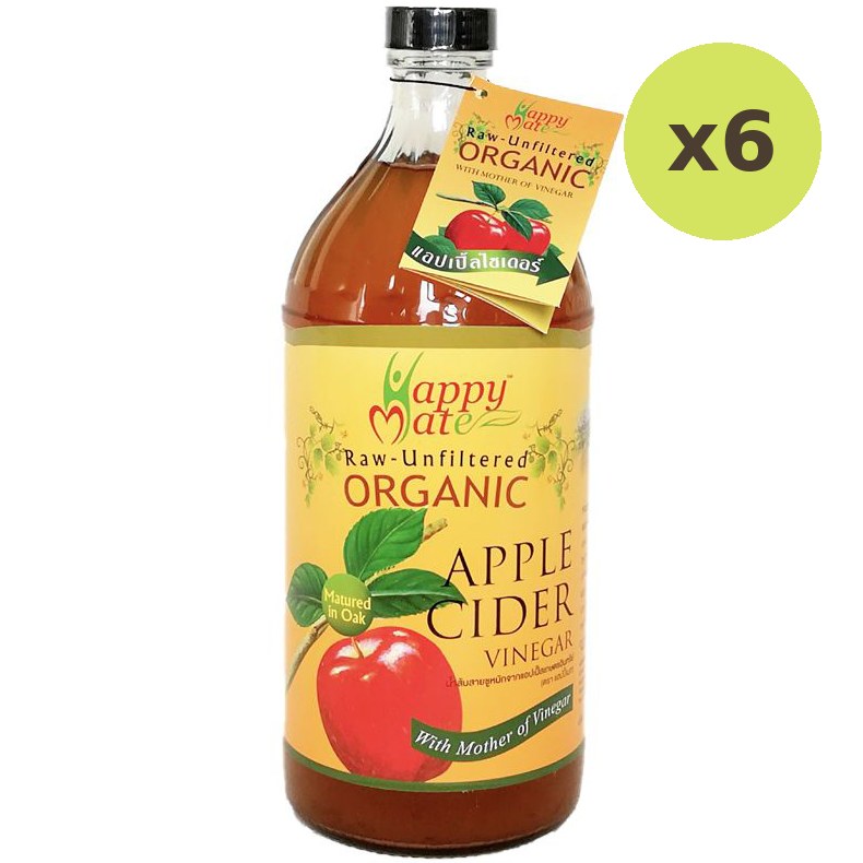 Happy Mate Raw Organic Apple Cider Vinegar - image 4