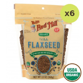 Bob's Red Mill Organic Flaxseeds Brown - image 2