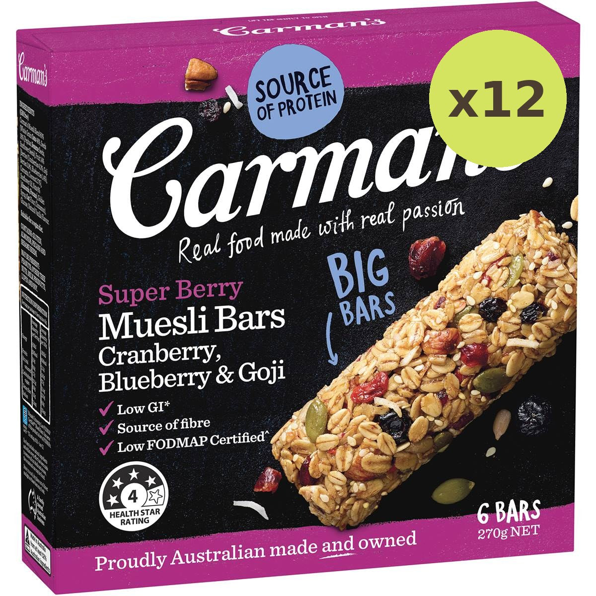 Carman's Super Berry Muesli Bars - image 6