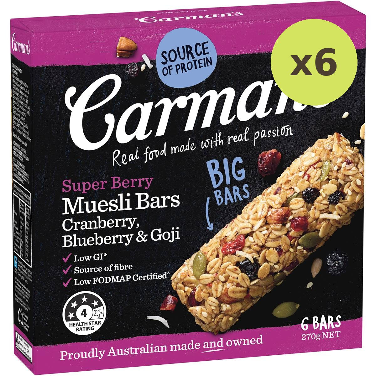 Carman's Super Berry Muesli Bars - image 5