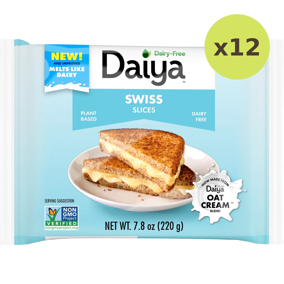 Daiya Vegan Swiss Cheese Slices - image 4