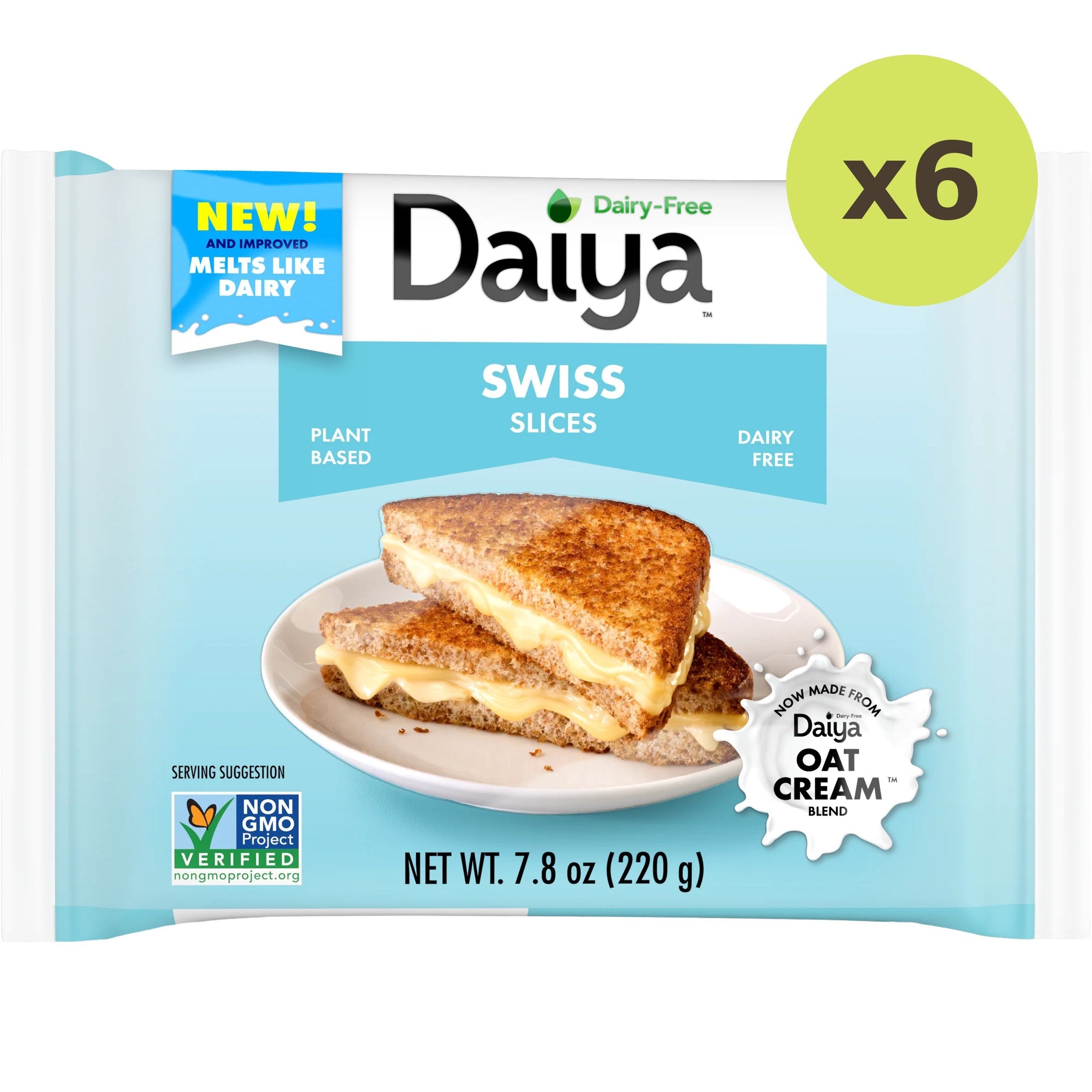 Daiya Vegan Swiss Cheese Slices - image 3