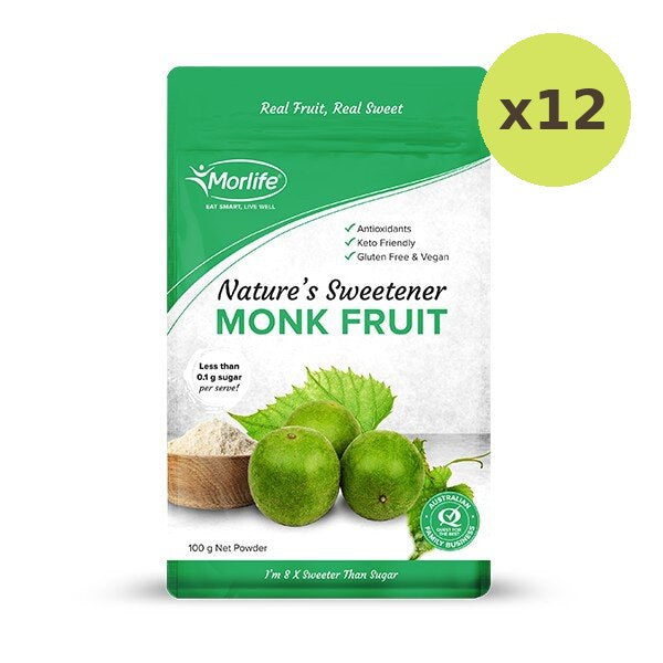 Morlife Monk Fruit Sweetener Powder - image 3