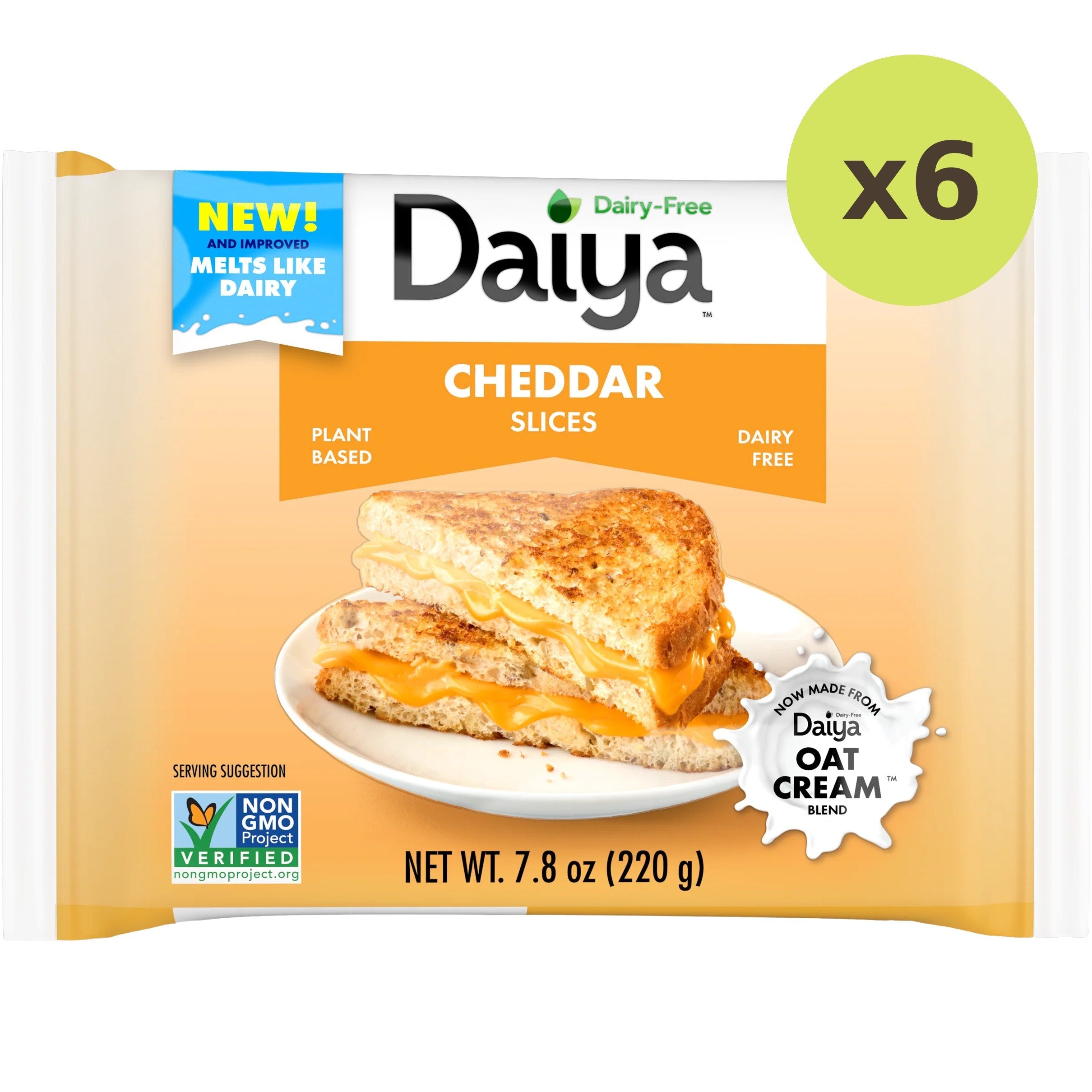 Daiya Vegan Sliced Cheddar Cheese - image 3