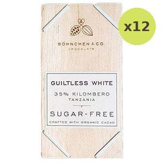 Bohnchen & Co Sugar Free Chocolate 35% Guiltless White - image 3