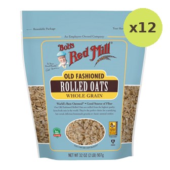 Bob's Red Mill Rolled Oats Whole Grain - image 3