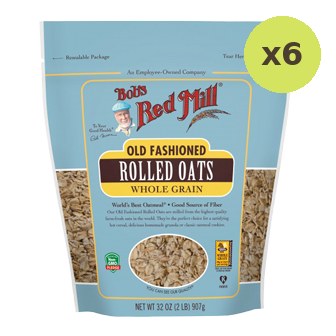Bob's Red Mill Rolled Oats Whole Grain - image 2