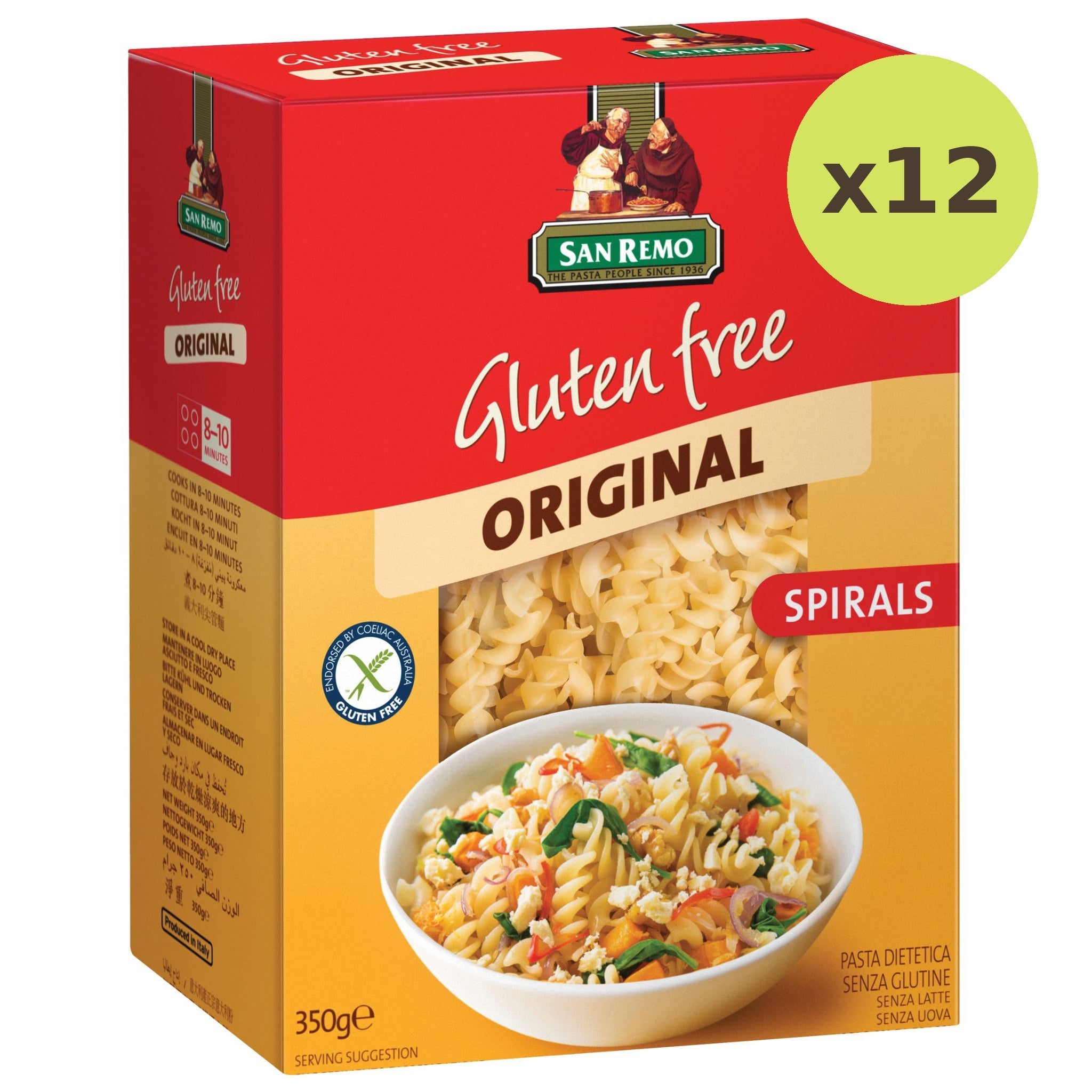 San Remo Spirals Pasta Gluten Free - image 4