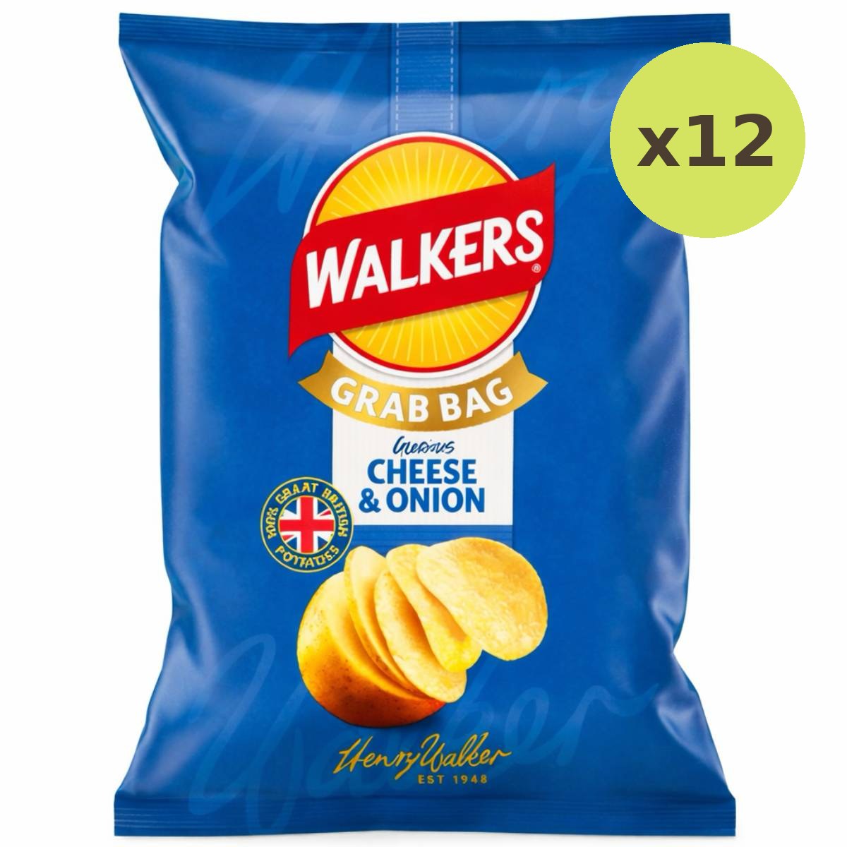 Walkers Cheese & Onion Crisps - image 3