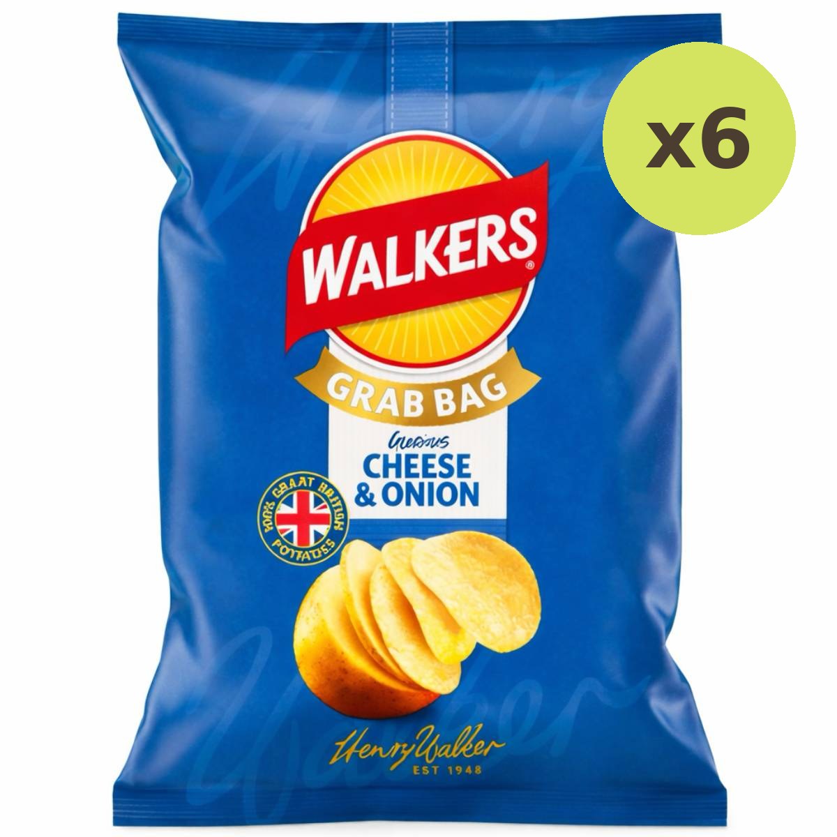 Walkers Cheese & Onion Crisps - image 2